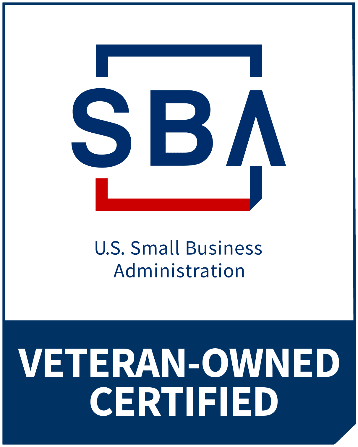 SBA Veteran-Owned Small Business certified badge